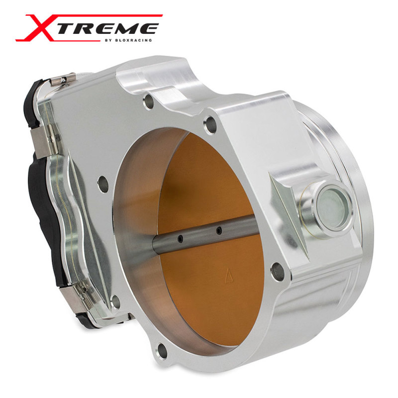 Dodge Hellcat Throttle Body - BLOX Racing - 105mm Electronic Billet - Silver - `15-`27